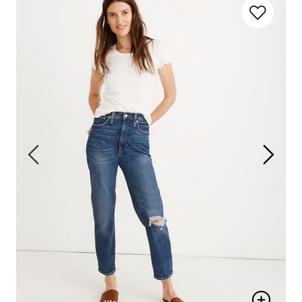 Madewell Mom Jean size 25
